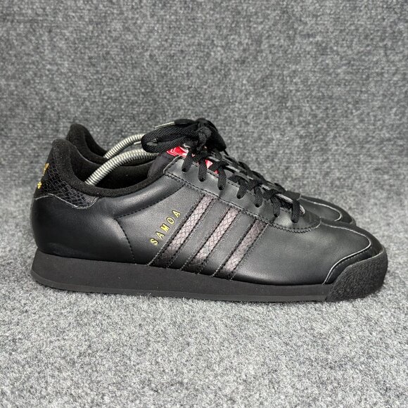 Adidas Samoa Sneakers Men Size 10.5 Black Snakeskin Print Retro Athleitc Sneaker main image 10